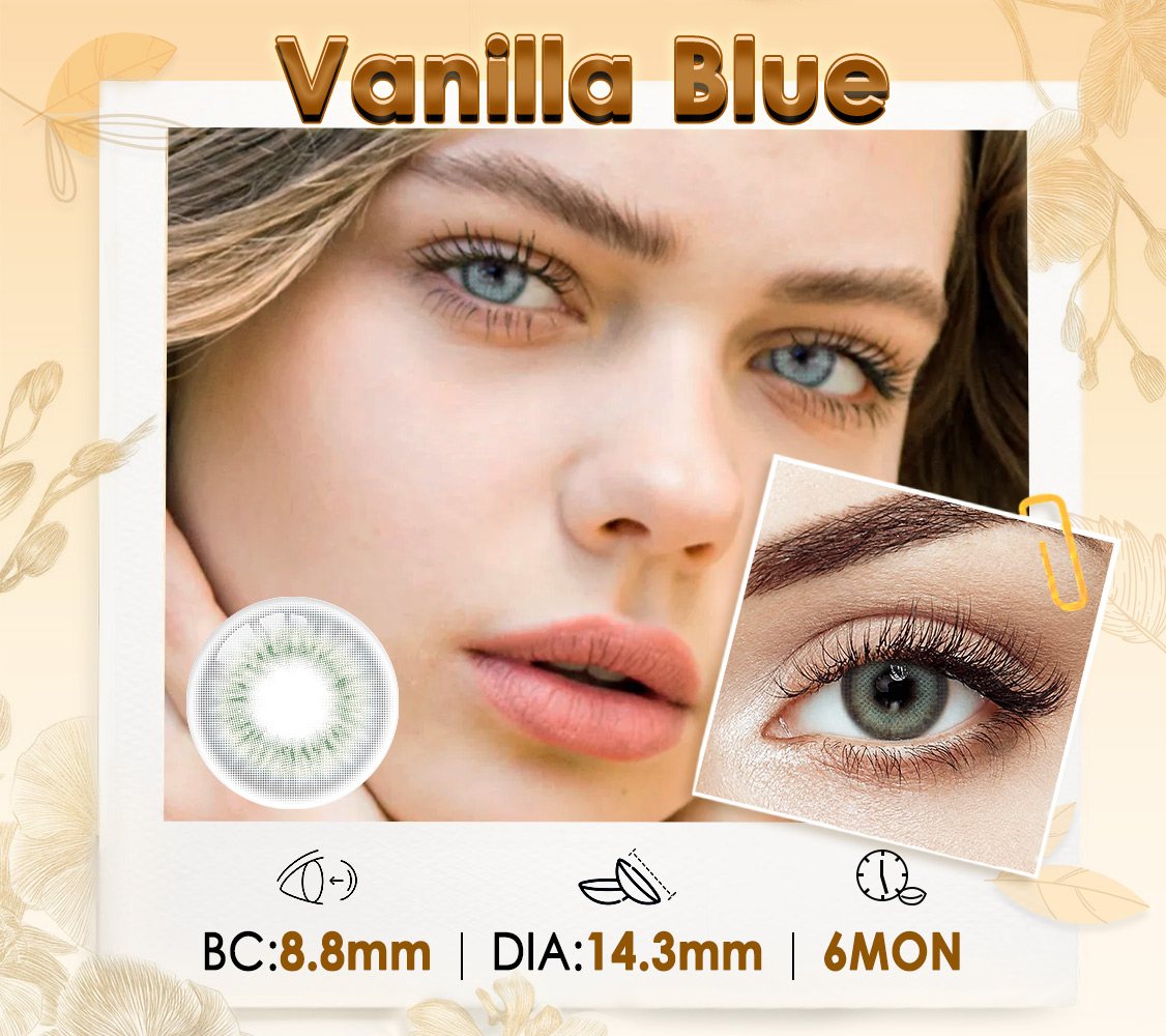 Vanilla Gray Prescription 6 Months Contact Lenses