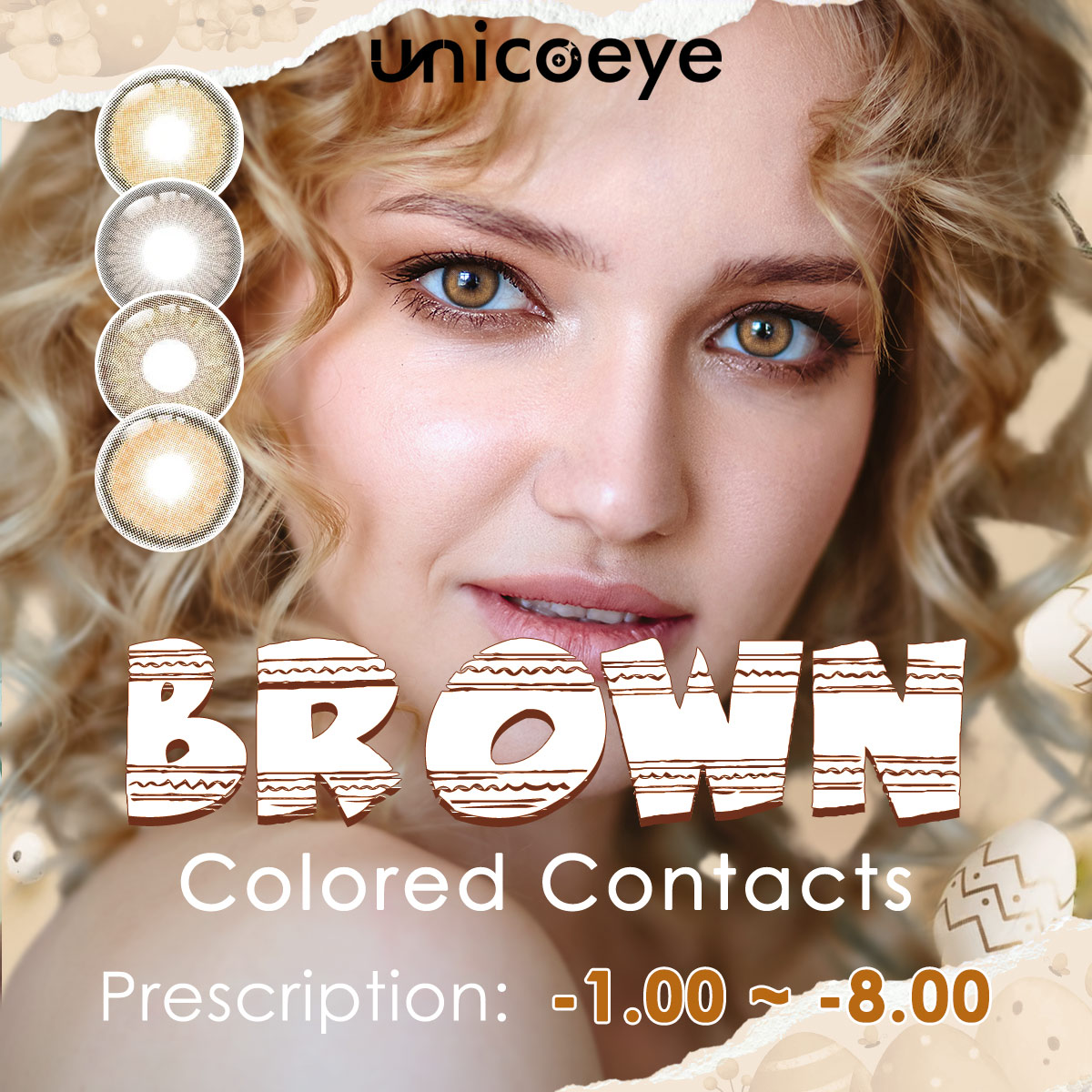 Brown Contacts