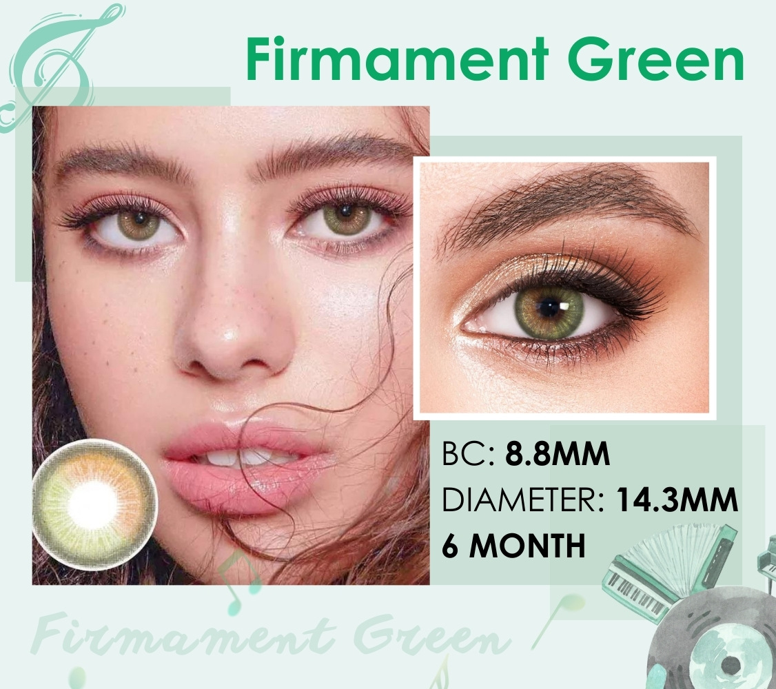 Firmament Green 6 Months Contact Lenses