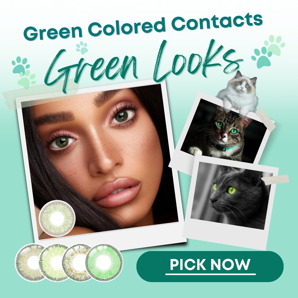 Green Contacts