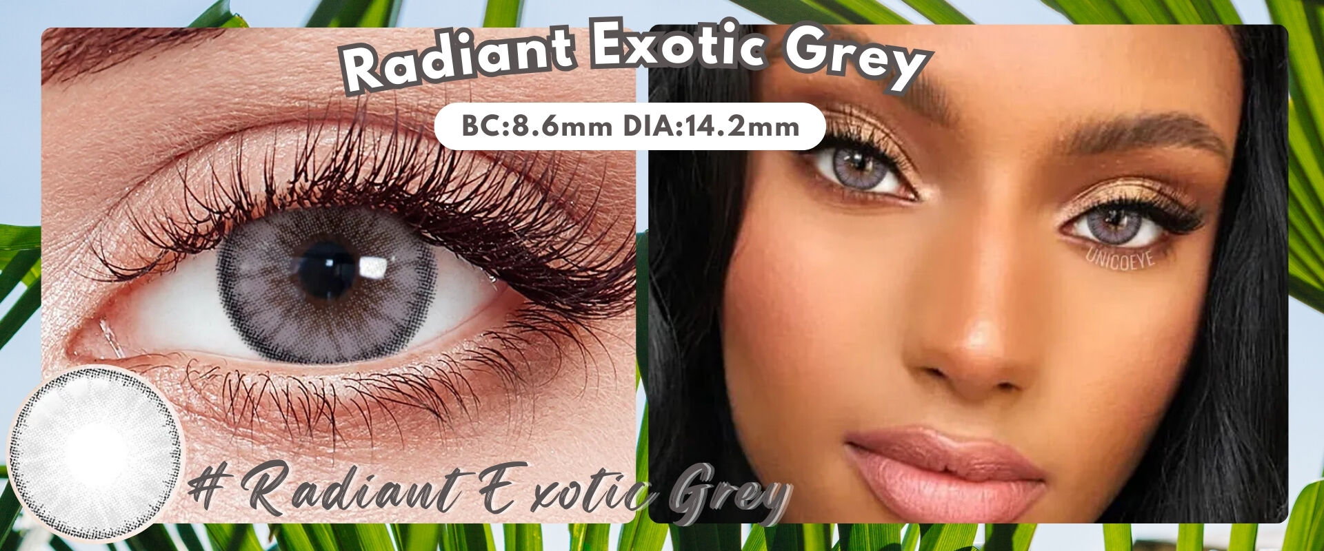 radiant exotic grey