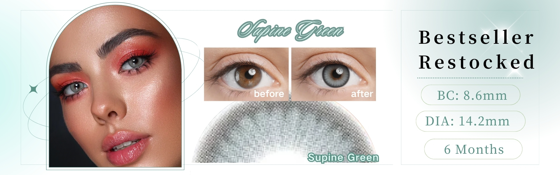 supine green