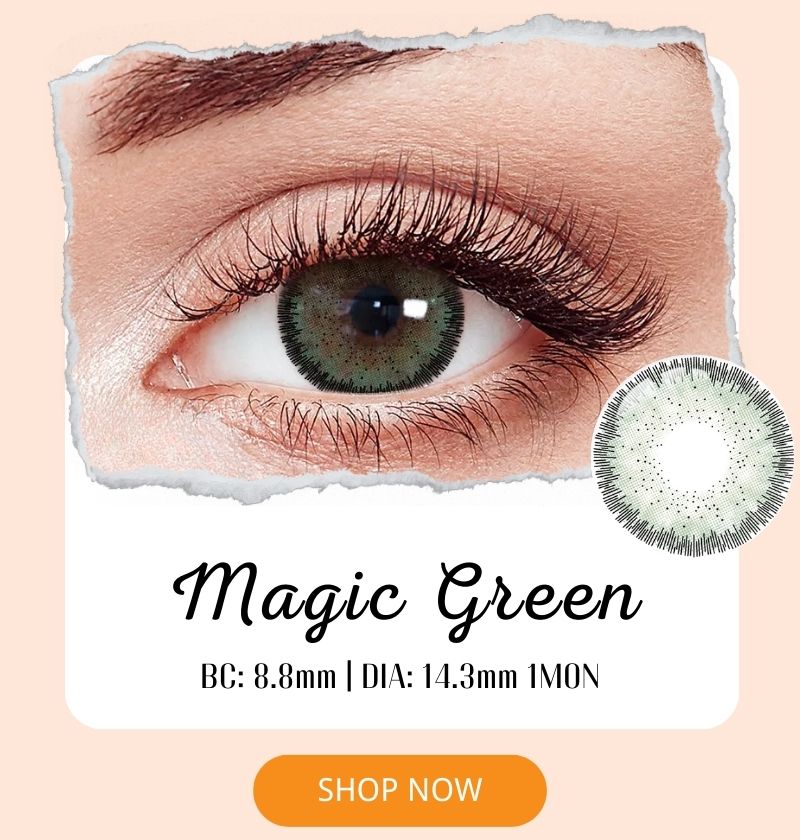 Magic Green 6 Months Contact Lenses