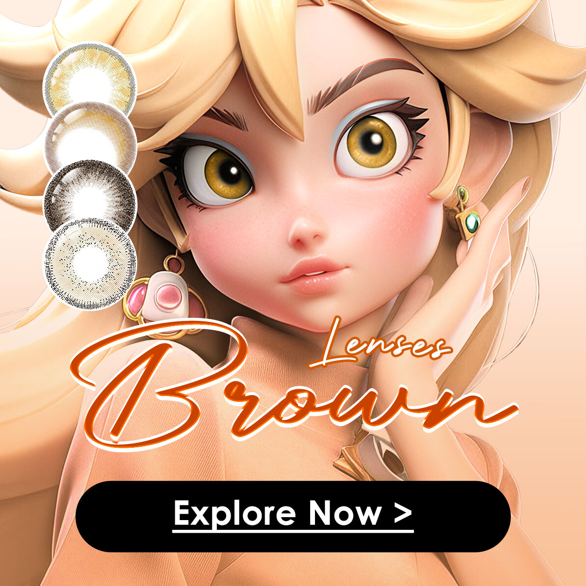 Brown Contact Lenses