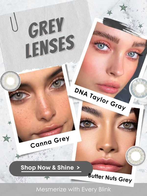 Grey Contact Lenses